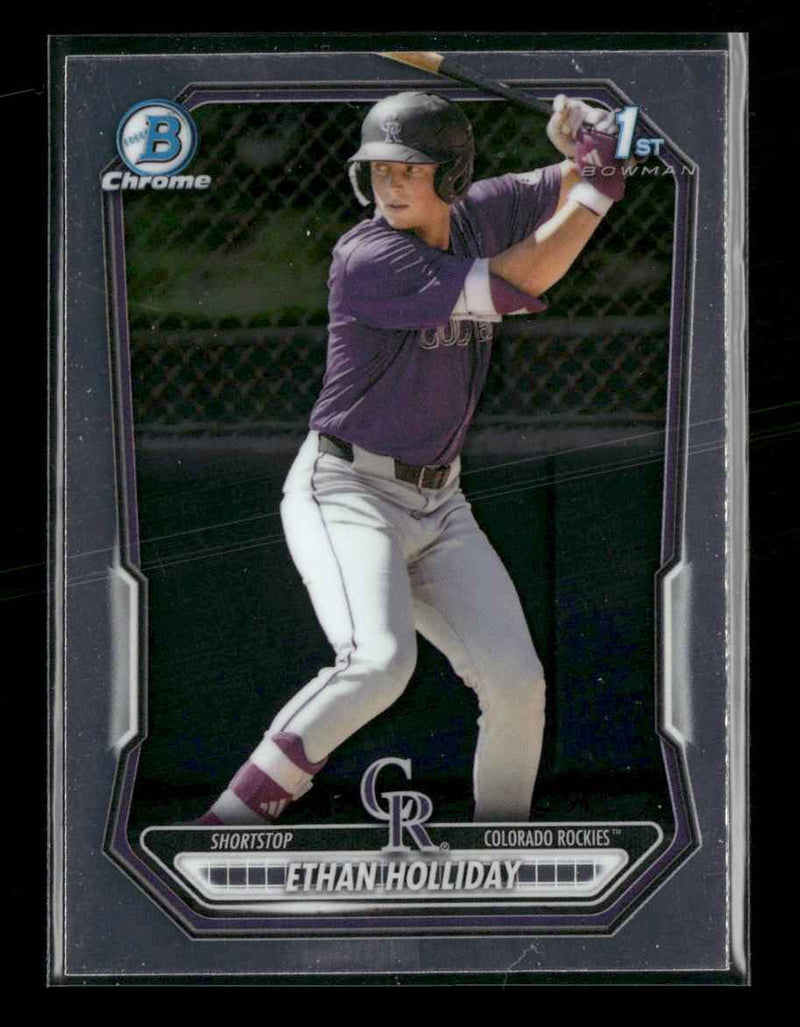 2026 Bowman Chrome Prospects Ethan Holliday #BCP-1