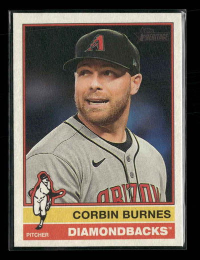 2025 Topps Heritage Corbin Burnes Short Print #705