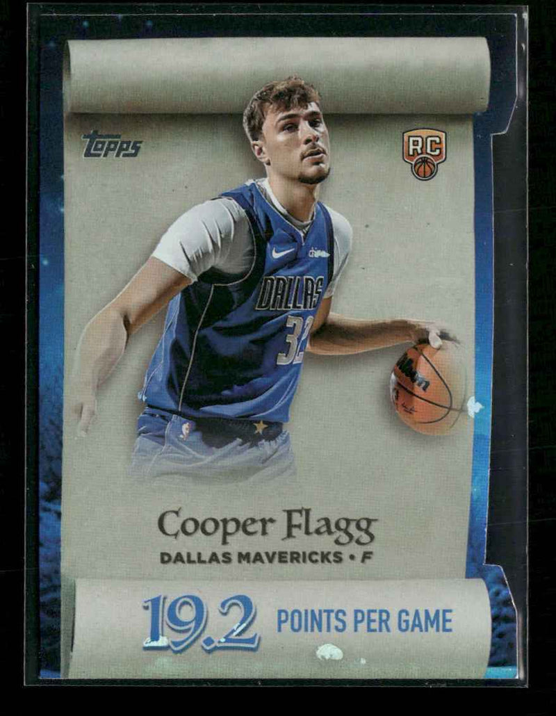 2025-26 Topps Holiday Making The Nice List Cooper Flagg #ML-1
