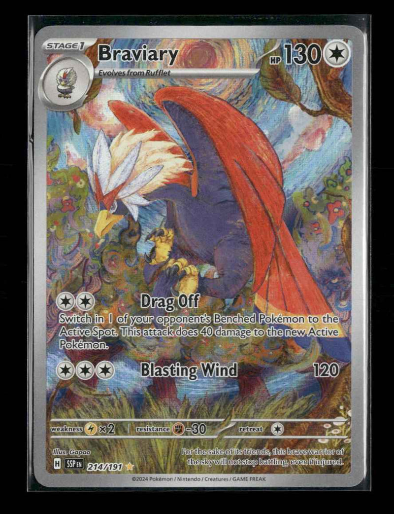 SV08: Surging Sparks Braviary #214/191