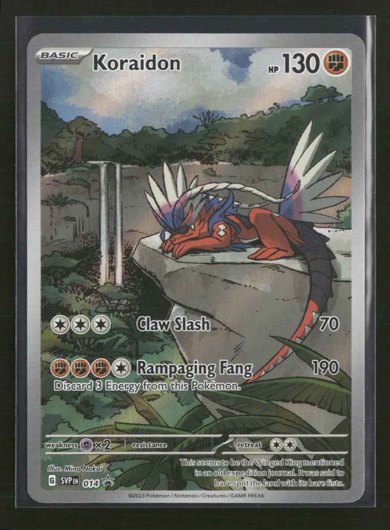 SV: Scarlet & Violet Promo Cards Koraidon #014