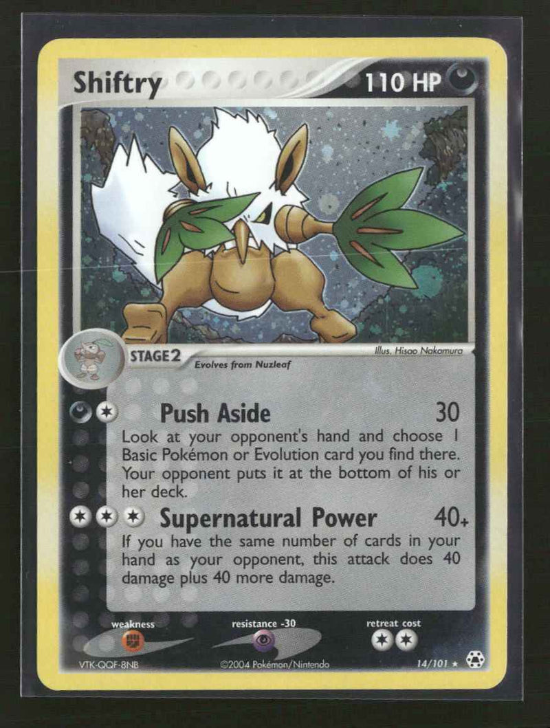 Hidden Legends Shiftry #14/101