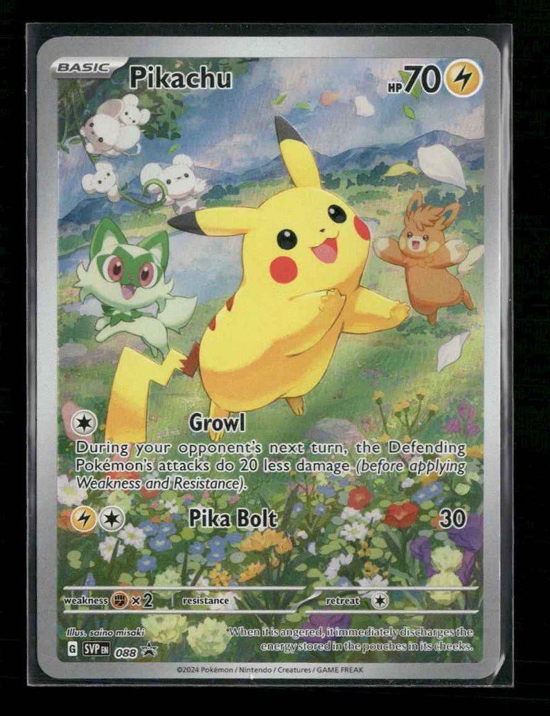 SV: Scarlet & Violet Promo Cards Pikachu #088