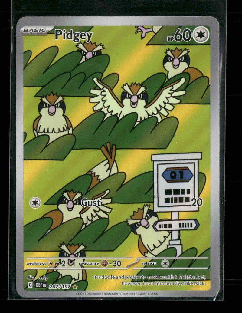 SV03: Obsidian Flames Pidgey #207/197