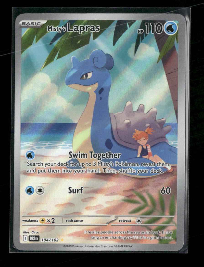 SV10: Destined Rivals Misty's Lapras #194/182