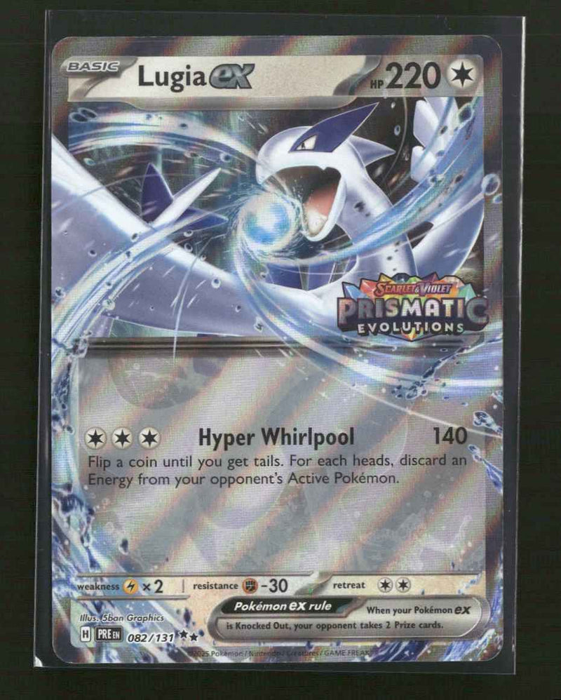 Miscellaneous Cards & Products Lugia ex (Prismatic Evolutions Stamped) #082/131
