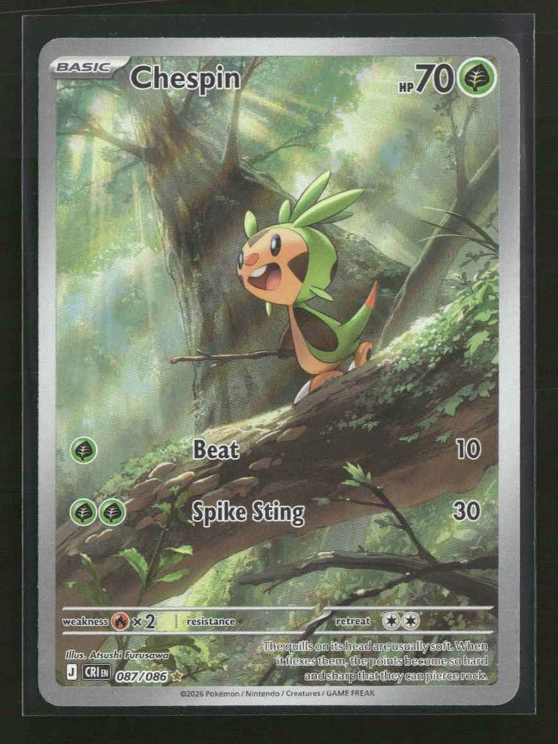 ME04: Chaos Rising Chespin #087/086