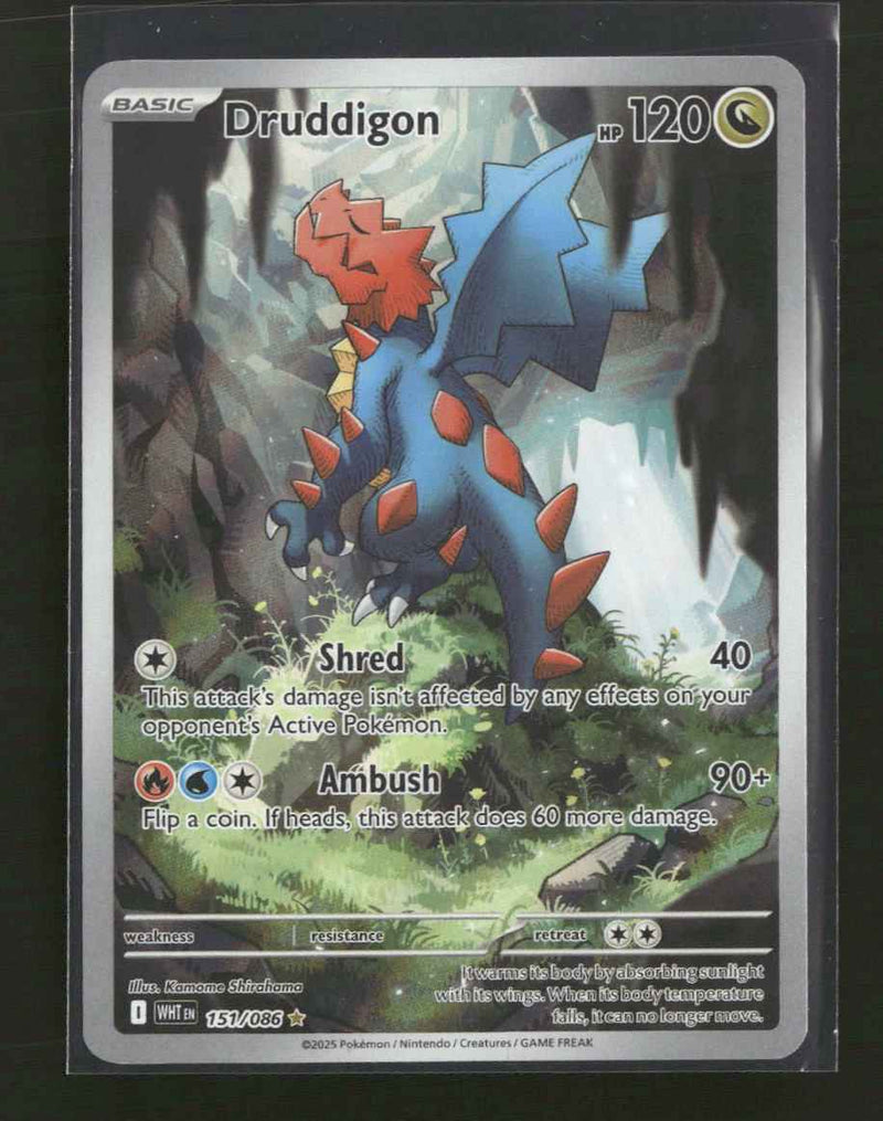 SV: White Flare Druddigon #151/086