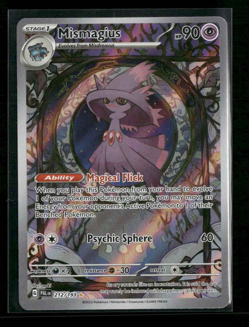 SV02: Paldea Evolved Mismagius #212/193