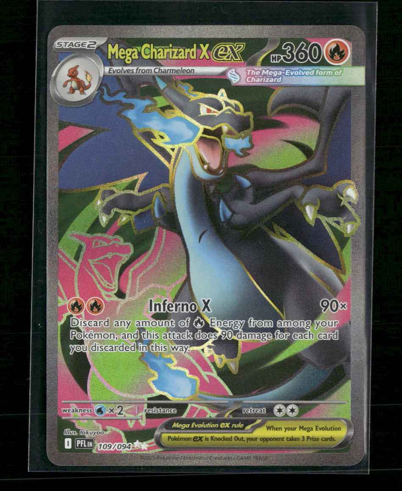 ME02: Phantasmal Flames Mega Charizard X ex #109/094