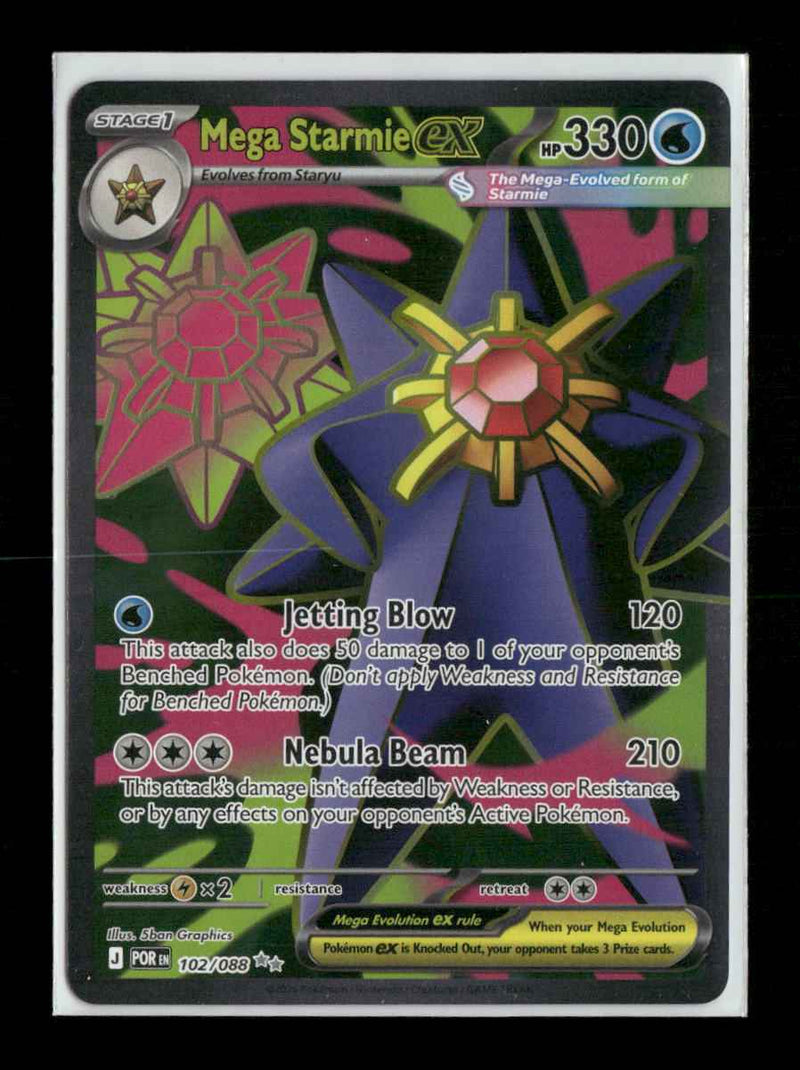 ME03: Perfect Order Mega Starmie ex #102/088