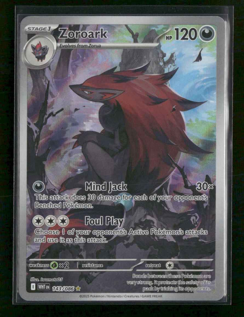 SV: White Flare Zoroark #143/086