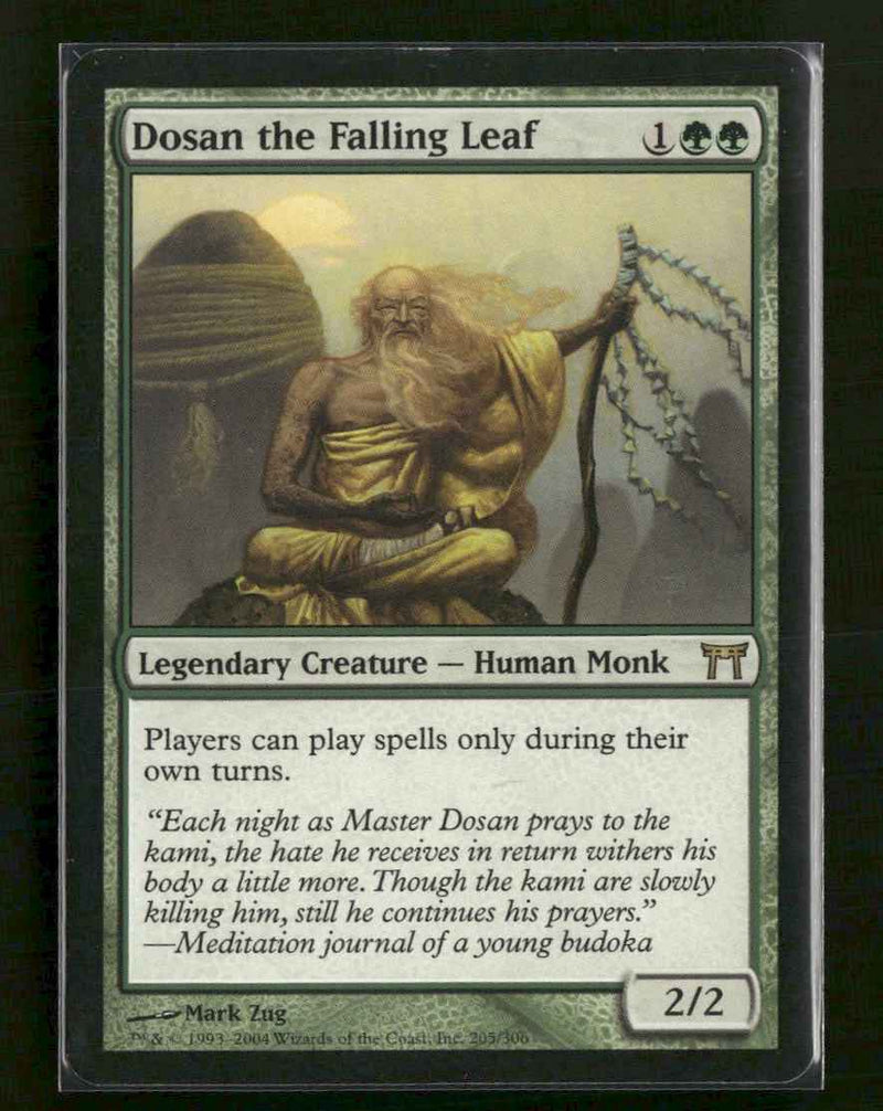 Champions of Kamigawa Dosan the Falling Leaf #205