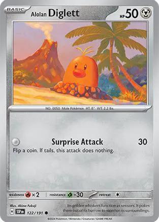 Alolan Diglett 122/191 - SV08 Surging Sparks