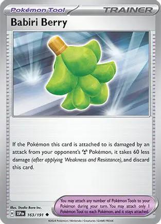 Babiri Berry 163/191 - SV08 Surging Sparks