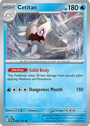 Cetitan 054/191 - SV08 Surging Sparks Reverse Holofoil