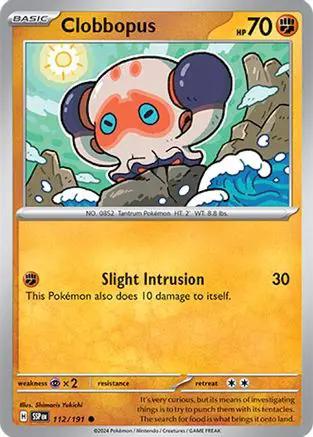 Clobbopus 112/191 - SV08 Surging Sparks