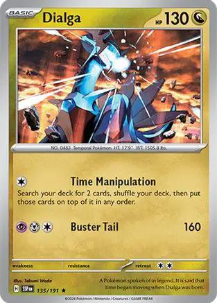 Dialga 135/191 - SV08 Surging Sparks Reverse Holofoil