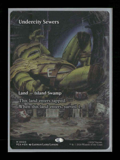 Teenage Mutant Ninja Turtles Source Material Undercity Sewers (Borderless) #20