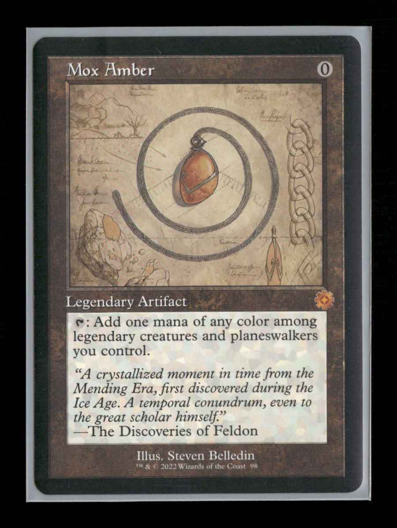 The Brothers' War: Retro Frame Artifacts Mox Amber (Schematic) #98