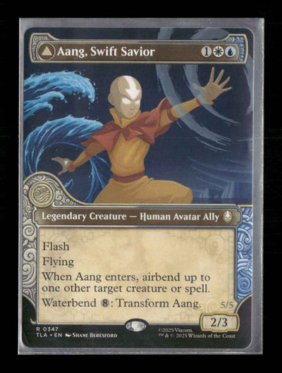 Avatar: The Last Airbender Aang, Swift Savior (Showcase) #347