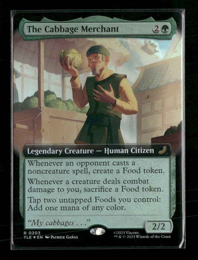 Avatar: TLA Eternal-Legal The Cabbage Merchant (Extended Art) #203