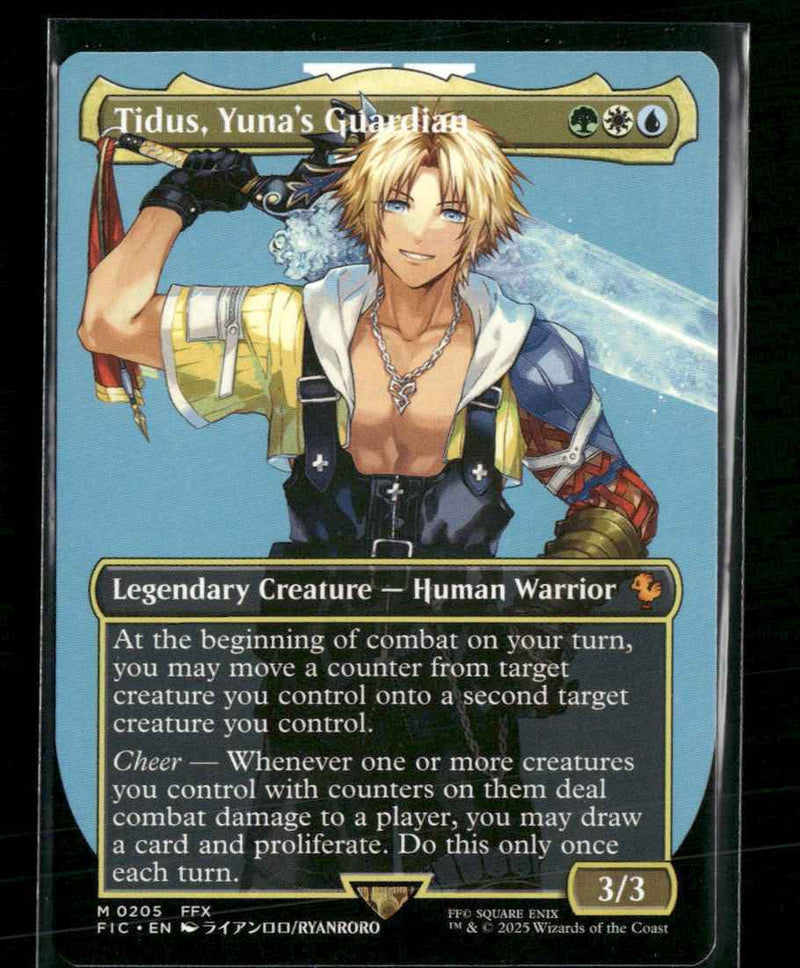 Commander: FINAL FANTASY Tidus, Yuna's Guardian (Borderless) #205