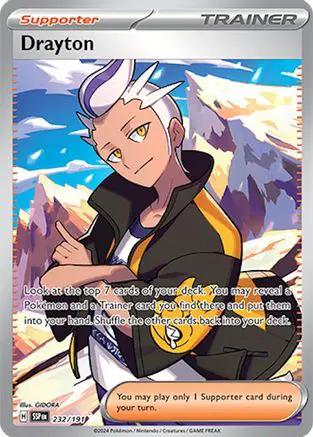 Drayton 232/191 - SV08 Surging Sparks Holofoil