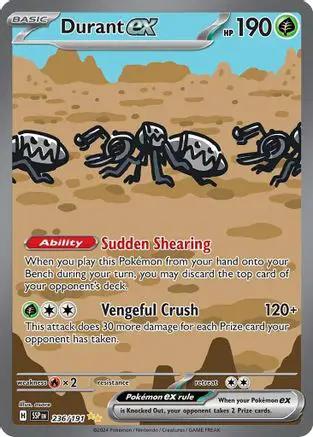 Durant ex 236/191 - SV08 Surging Sparks Holofoil