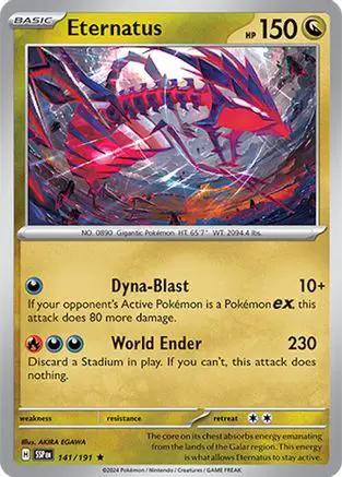 Eternatus 141/191 - SV08 Surging Sparks Reverse Holofoil