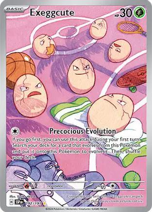 Exeggcute 192/191 - SV08 Surging Sparks Holofoil