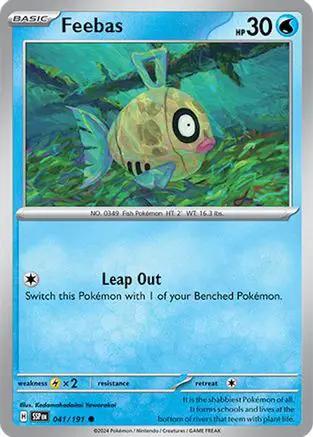 Feebas 041/191 - SV08 Surging Sparks Reverse Holofoil