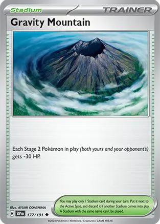 Gravity Mountain 177/191 - SV08 Surging Sparks