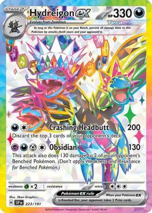 Hydreigon ex 223/191 - SV08 Surging Sparks Holofoil