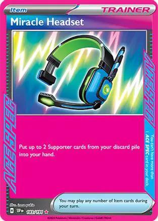 Miracle Headset 183/191 - SV08 Surging Sparks Holofoil