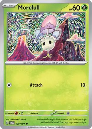 Morelull 008/191 - SV08 Surging Sparks Reverse Holofoil