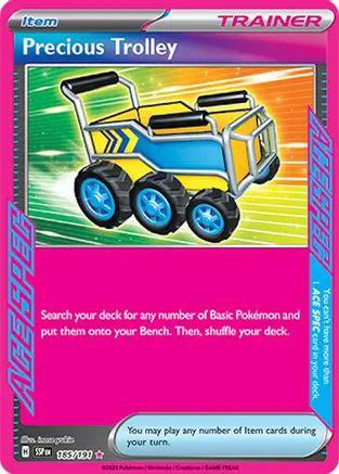 Precious Trolley 185/191 - SV08 Surging Sparks Holofoil