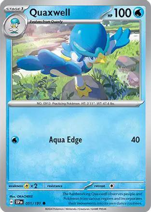 Quaxwell 051/191 - SV08 Surging Sparks Reverse Holofoil