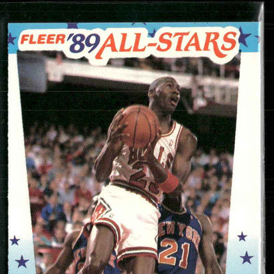 1989-90 Fleer Stickers Michael Jordan #3