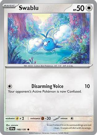 Swablu 148/191 - SV08 Surging Sparks