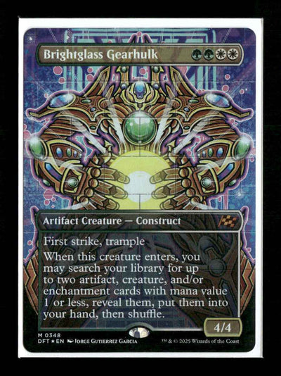 Aetherdrift Brightglass Gearhulk (Borderless) #348