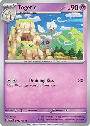 Togetic 071/191 - SV08 Surging Sparks Reverse Holofoil