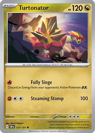 Turtonator 137/191 - SV08 Surging Sparks Reverse Holofoil