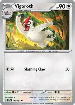 Vigoroth 146/191 - SV08 Surging Sparks