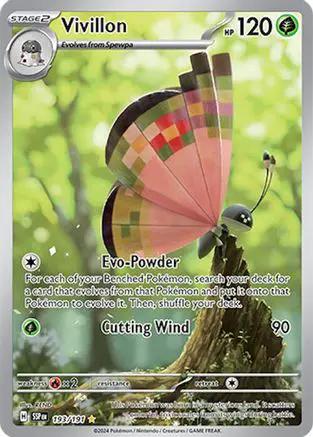 Vivillon 193/191 - SV08 Surging Sparks Holofoil