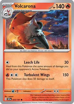 Volcarona 025/191 - SV08 Surging Sparks