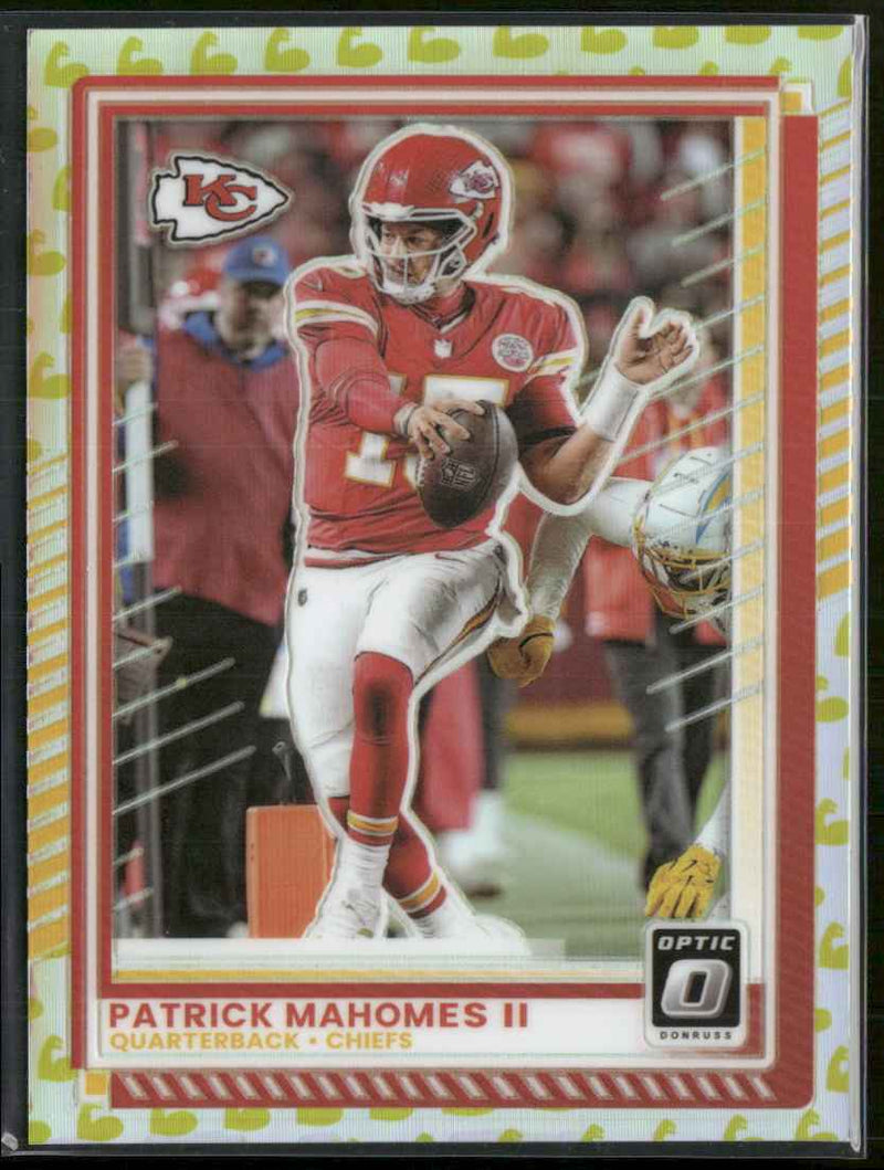 2025 Donruss Optic Flex Patrick Mahomes II #/199 #40