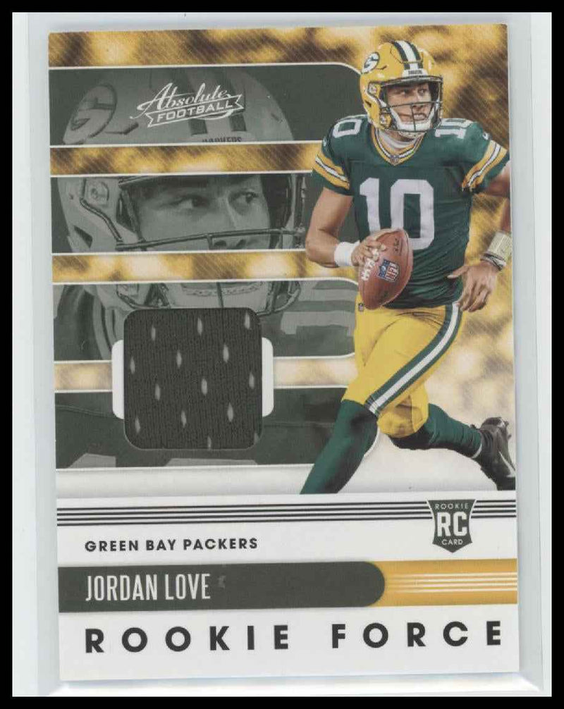 2020 Panini Absolute Rookie Force Jordan Love #4