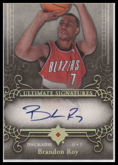 2006-07 Upper Deck Ultimate Collection Signatures Brandon Roy Auto #US-BR