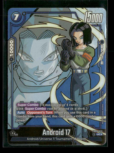 Android 17 - FB09-029 (Alternate Art) - Dual Evolution (FB09)